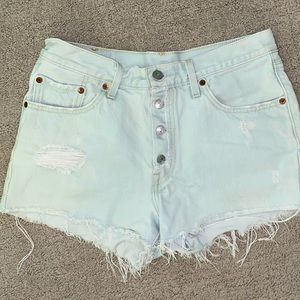 Levi’s Jean shorts worn twice size 28